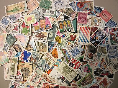 #ad OLDER LOT MIXTURE OF quot;ALL DIFFERENT USED USAquot; 20 to 29 CENT STAMPS FREE SHIPPING