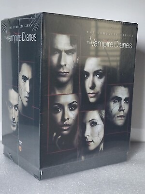 #ad #ad The Vampire Diaries: The Complete Series Season 1 8 DVD 38 Discs New amp; Sealed