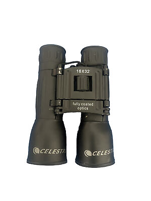 #ad Celestron 16 x 32 Binoculars Fully Coated Optics .