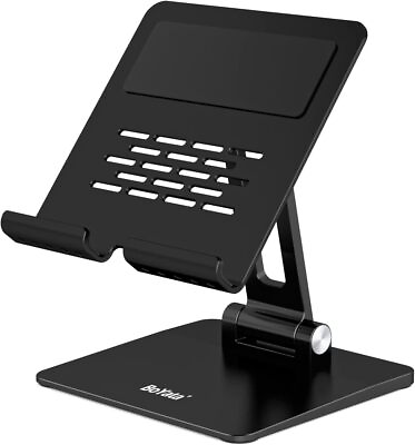 #ad Tablet Stand Aluminum Adjustable Tablet Holder Foldable Desktop Stand iPad Mini