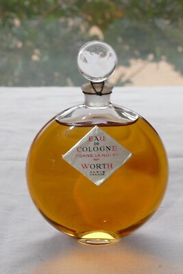 Vintage Je Reviens Worth Paris France Sealed Eau de Cologne Rare Lalique Bottle