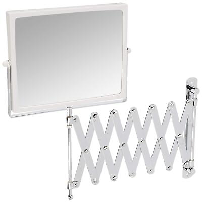 #ad Two Sided Swivel Wall Mount Mirror Vanity Mirror with 5X Magnification amp; 30...