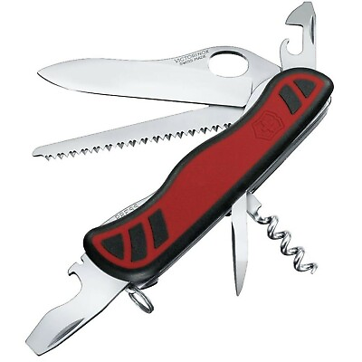 Victorinox Swiss Army Knife Red amp; Black Forester M Grip 0.8361.MC