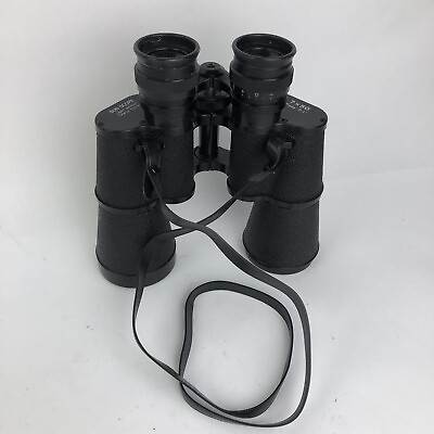 Sun Scope Light Vintage Binoculars 7 x 50 376ft at 1000 Yards Field 7.1 w Case