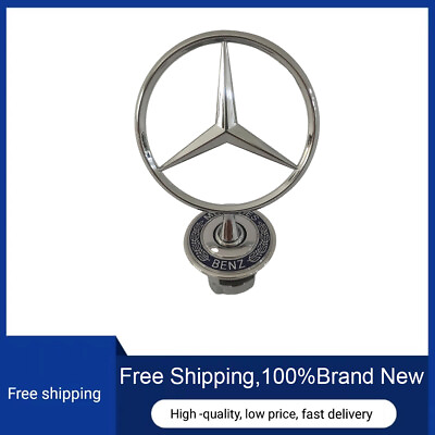 #ad New For Mercedes Benz C E S CLK Class 1993 2007 Front Hood Emblem Logo Star