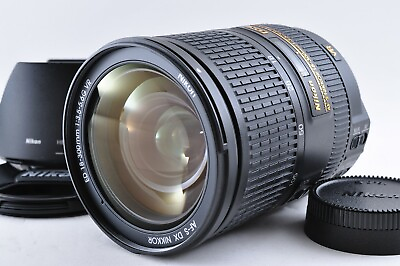 Nikon NIKKOR 18 300mm F 3.5 5.6G AS DX SWM AF S VR SIC IF ED Lens Near Mint