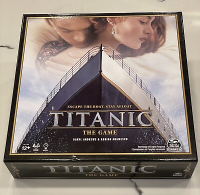 #ad Titanic Board Game NEW SEALED