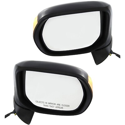 #ad #ad Power Mirror Set Of 2 For 2006 2011 Honda Civic Left And Right Sedan Manual Fold