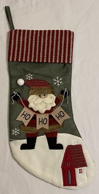 #ad Christmas Stocking Santa 20” Long Brand New Never Used