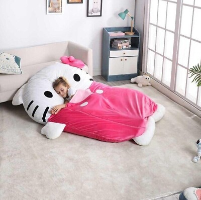#ad Hello Kitty Sanrio Super Soft 2 IN 1 Lounger and Nap Mat NEW 🚚✅