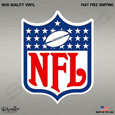 #ad NFL National Football League Color Sports Decal Sticker Free Shipping