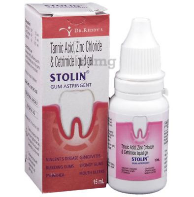 #ad 2 X Stolin Gum Astringent used in Bleeding Swollen Spongy amp; Receding Loose Gums
