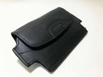 Vintage Nokia Leather Accessory Black Belt Loop Small Carry Case Sturdy