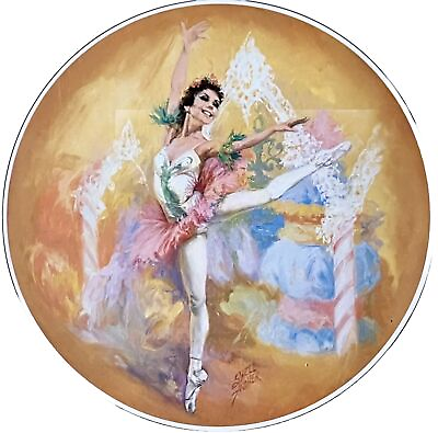 #ad The Sugarplum Fairy 1979 Collectors Plate Viletta #4 Nutcracker Ballet