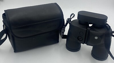 Bushnell 7x50 Waterproof Binoculars Black Used With Case FREE SHIPPING