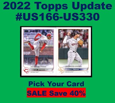 2022 Topps Update Singles #US166 330 You Pick amp; Complete Your Set Rookie RC Vet