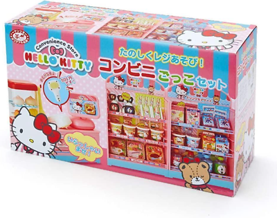 #ad Sanrio Hello Kitty convenience store play set Toy Retro Vintage Rare NEW Japan