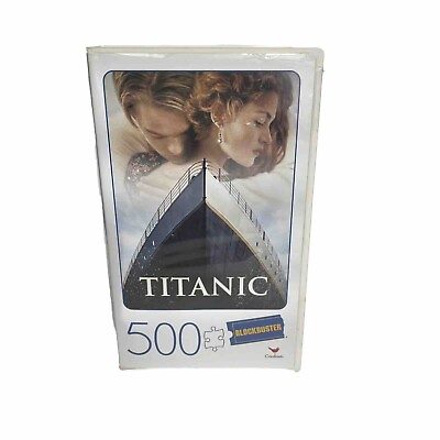 #ad BlockBuster Jigsaw Titanic Puzzle 500 Pieces Sealed in Plastic