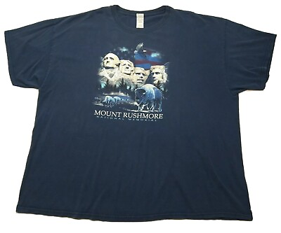 #ad Old Mount Rushmore National Memorial T Shirt Mens Prairie Mountain 3XL
