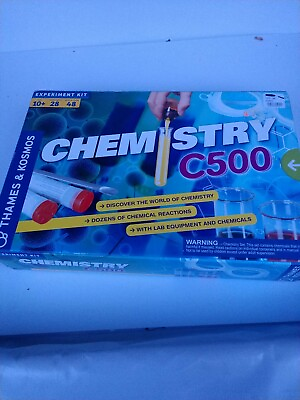 #ad #ad Thames amp; Kosmos Real Chemistry Set C500 Science Experiment Kit Educational New