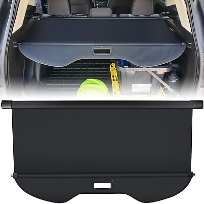 #ad For 2013 2019 Ford Escape Rear Trunk Cargo Cover Retractable Luggage Shade Black