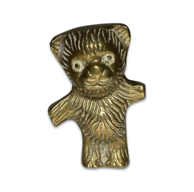 #ad Unique Brass Bear Figurine FROM ENGLAND