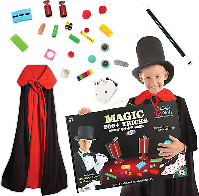 Magic Tricks Magic Set Kids Magic Kit for Beginners with over 200 Tricks and I