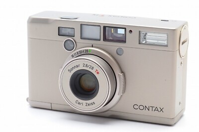 Near MINT CONTAX Tix Carl Zeiss 28mm f 2.8 Point ＆ Shoot APS film Camera Japan