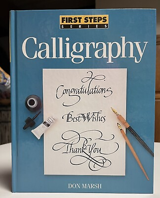 #ad Calligraphy First Steps Series First Edition Paperback amp; Paper Like NEW