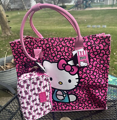 #ad Hello Kitty 3 Piece Tote Bag Set