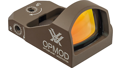 Vortex Viper OPMOD 1x24mm 6 MOA Reflex Red Dot Sight FDE VRD 6 OP Compact