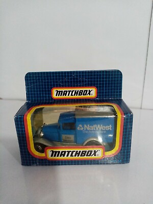 #ad #ad Matchbox Natwest Van 1987 Mint