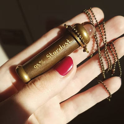 #ad Mini Kaleidoscope Brass Finish Key Chain Traveler Accessory Idea Pendant Gift