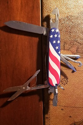 Swiss Victorinox Army Knife American Flag