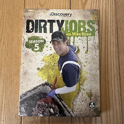 Dirty Jobs: Season 5 DVD 4 Disc Set Mike Rowe Discovery