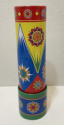 #ad Vintage 2002 Schylling ClassicTin Kaleidoscope7.25 inches Long
