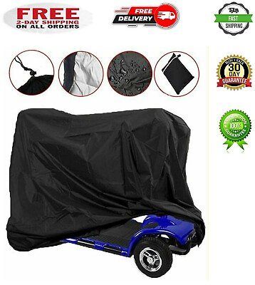 Mobility Scooter Rain Storage Cover 600D Oxford Fabric Wheelchair Accessories