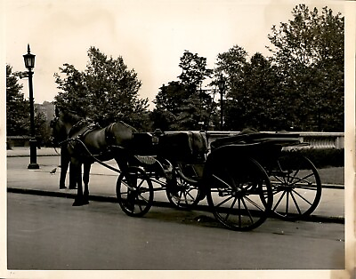 #ad GA178 Original Underwood Photo COACH IN NEW YORK CITY Historic Transportation