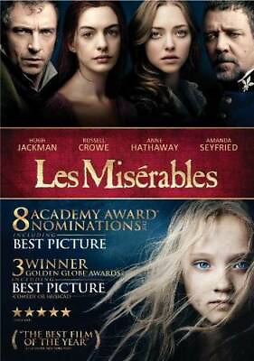 #ad Les Misß©rables DVD By Hugh JackmanAnne Hathaway VERY GOOD