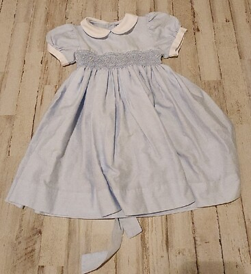 Vintage Carriage Boutique Smocked Dress Size 24 Months