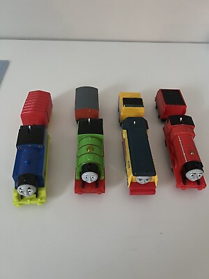 #ad #ad Thomas And Friends Trackmaster Motorized Train Set HBW37 Percy James amp; Rebecca