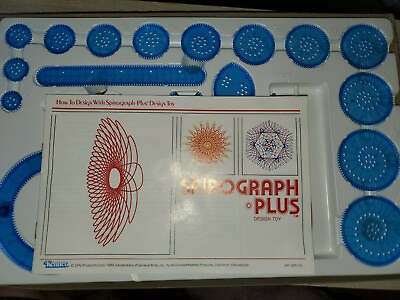 #ad Original 1983 Spirograph Plus missing one piece. Pictured  G2