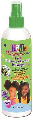 Africa#x27;s Best Kids Organic Detangler 2 N 1 12 oz. Pump Spray