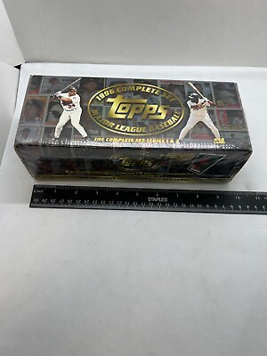 #ad Topps 1996 Baseball Trading 440 Cards Box Sealed Series 1 and 2