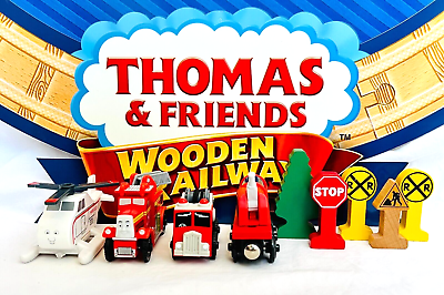 Rescue Car Accessory Pack Thomas amp; Friends Wooden Railway Engine Train New