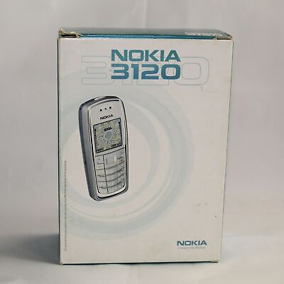 Nokia 3120 Gray Cellphone Vintage International NEW IN BOX