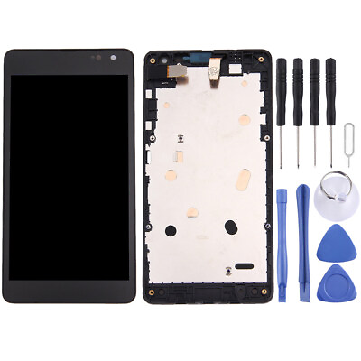 #ad 3 in 1 LCD Frame Touch Pad Digitizer Assembly for Microsoft Lumia 535 2S