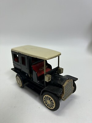 #ad Vintage Tin Litho Toy Car Coach Auto Automobile Vehicle Made In Japan