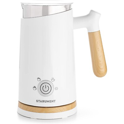 #ad Starument Electric Milk Frother Automatic Milk Foamer amp; Heater for Coffee