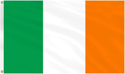 #ad Ireland Grommet Flag Irish Nationality 3#x27; x 5#x27; Irish National Flags Polyester